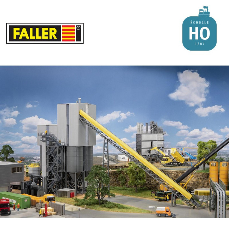 Usine de ballast moderne HO Faller 130164 - Maketis Usine de ballast moderne HO Faller 130164 - Maketis