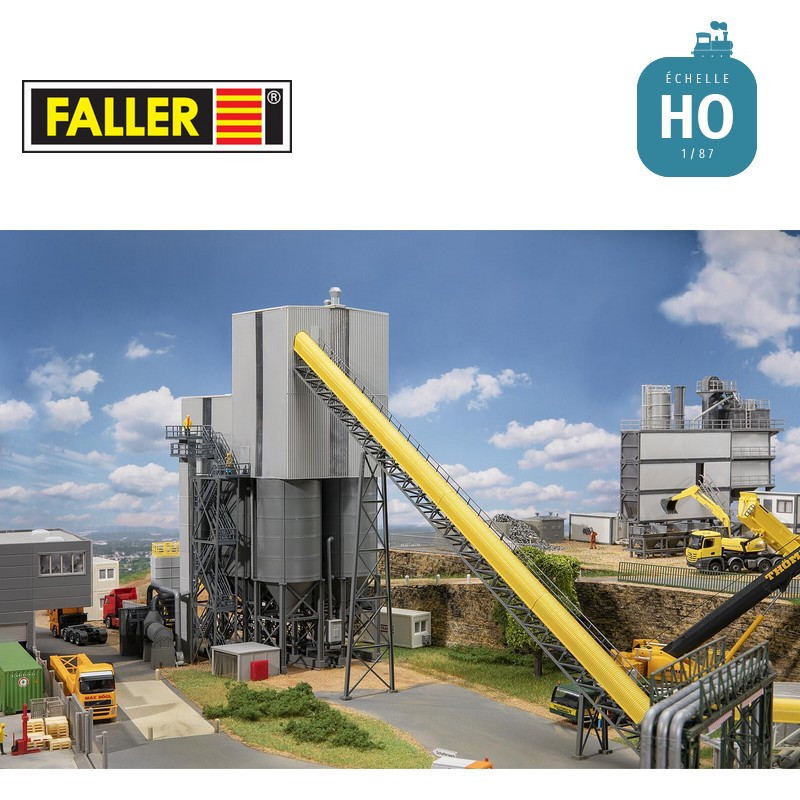 Usine de ballast moderne HO Faller 130164 - Maketis