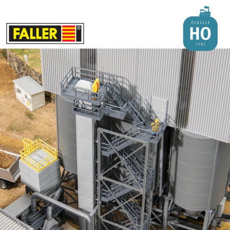 Usine de ballast moderne HO Faller 130164 - Maketis Usine de ballast moderne HO Faller 130164 - Maketis
