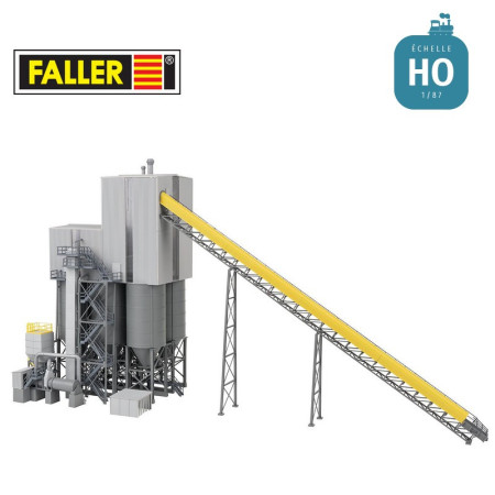 Usine de ballast moderne HO Faller 130164 - Maketis