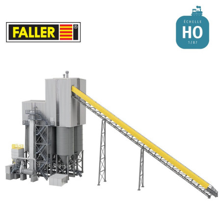 Usine de ballast moderne HO Faller 130164 - Maketis Usine de ballast moderne HO Faller 130164 - Maketis