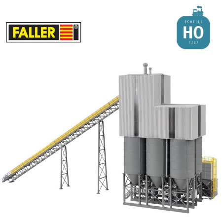 Usine de ballast moderne HO Faller 130164 - Maketis Usine de ballast moderne HO Faller 130164 - Maketis