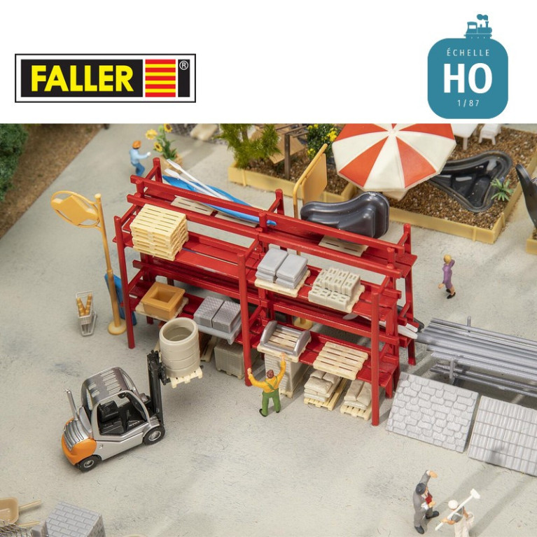 Kit d'aménagement intérieur Magasin de bricolage HO Faller 180351 - Maketis Kit d'aménagement intérieur Magasin de bricolage HO Faller 180351 - Maketis