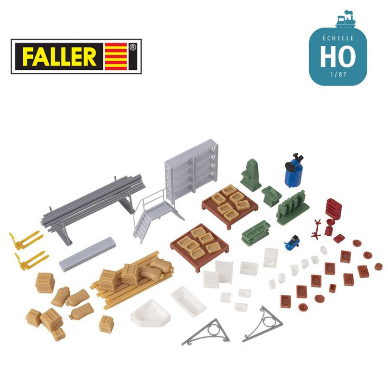 Kit d'aménagement intérieur Magasin de bricolage HO Faller 180351 - Maketis Kit d'aménagement intérieur Magasin de bricolage HO Faller 180351 - Maketis