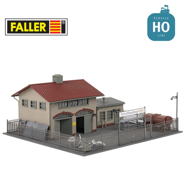Coffret promotionnel Parc industriel HO Faller 190086 - Maketis Coffret promotionnel Parc industriel HO Faller 190086 - Maketis