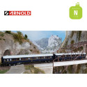 Coffret de 2 wagons-lits pour train "Venice Simplon Orient Express" Ep IV-V N Arnold HN4400 - Maketis