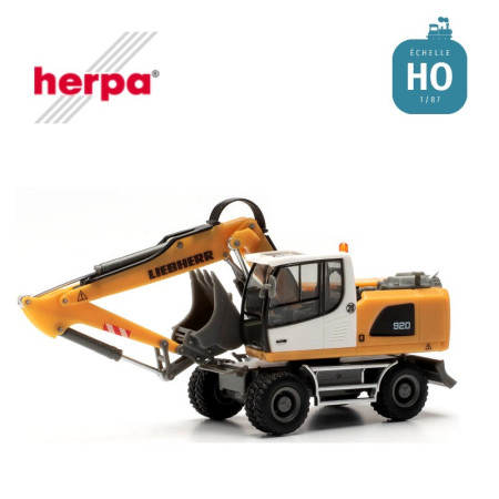 Pelleteuse sur pneus A 920 Litronic Liebherr HO Herpa 314442 - Maketis Pelleteuse sur pneus A 920 Litronic Liebherr HO Herpa 314442 - Maketis