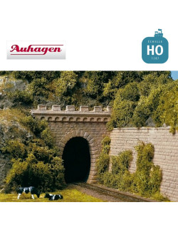 Entrées de tunnel voie unique HO Auhagen 11342