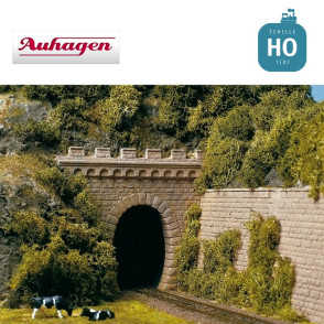 Entrées de tunnel voie unique HO Auhagen 11342 - Maketis