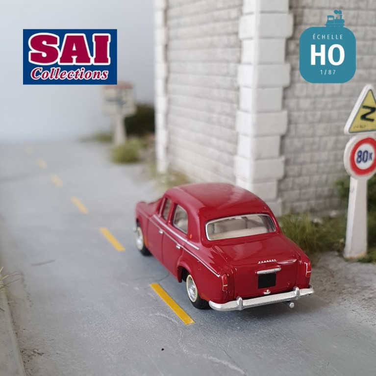 Peugeot 403 berline rouge rubis HO SAI 6204 - Maketis Peugeot 403 berline rouge rubis HO SAI 6204 - Maketis