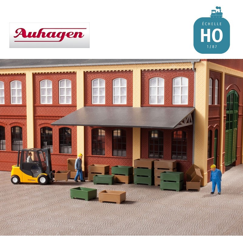 Caisses de transport HO Auhagen 41632 - Maketis