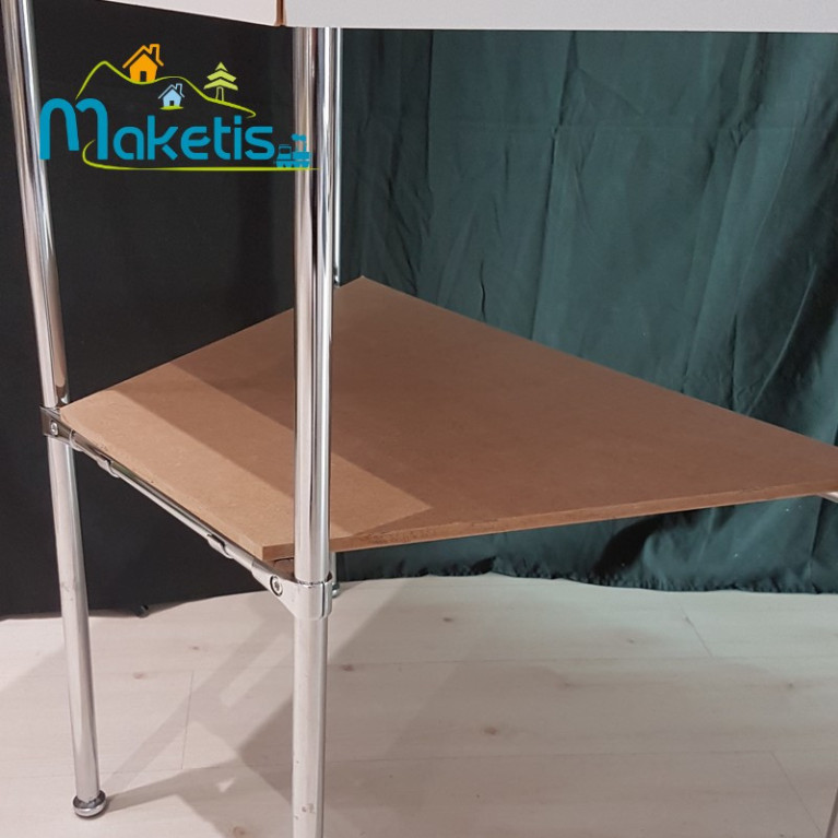 Shelf for Easy Module Maketis Corner 45 degrees MOD56400 - Maketis Shelf for Easy Module Maketis Corner 45 degrees MOD56400 - Maketis