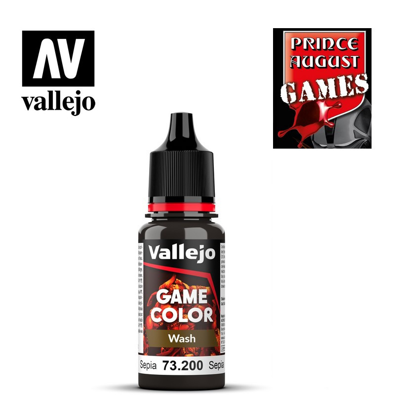 Peinture Game color Wash 18 ml Prince August-Maketis