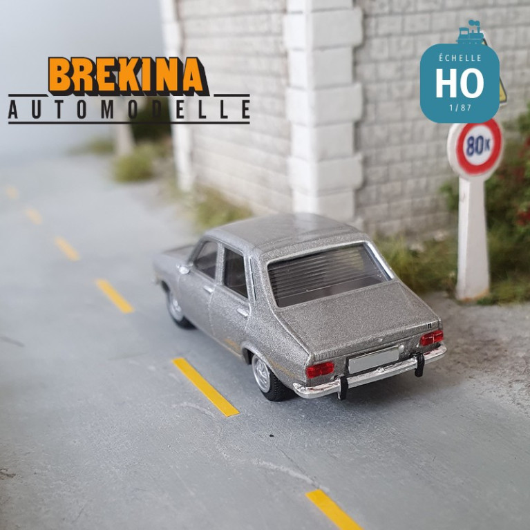 Renault 12 TL Gris métallisé HO Brekina 2220 - Maketis Renault 12 TL Gris métallisé HO Brekina 2220 - Maketis