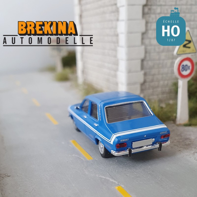 Renault 12 Gordini bleue HO Brekina 2230 - Maketis Renault 12 Gordini bleue HO Brekina 2230 - Maketis