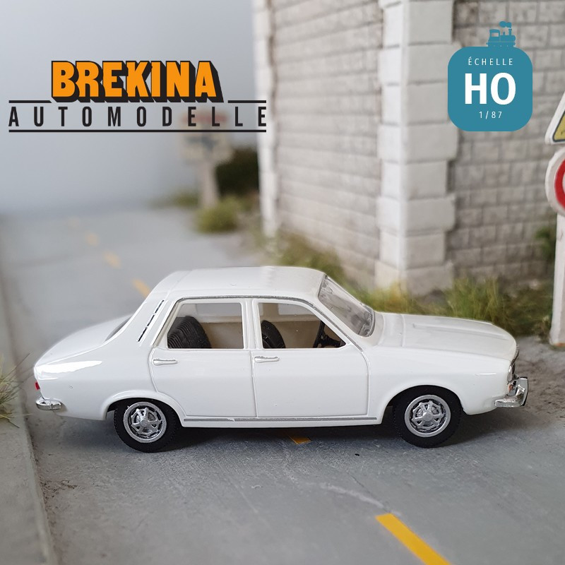 Renault 12 TL Blanche HO Brekina 2227 - Maketis