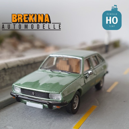 Renault 20 vert métallisé HO Brekina 7202 - Maketis