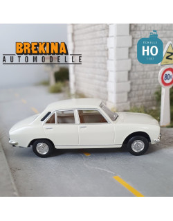 Peugeot 504, blanche HO Brekina SAI2081 - Maketis