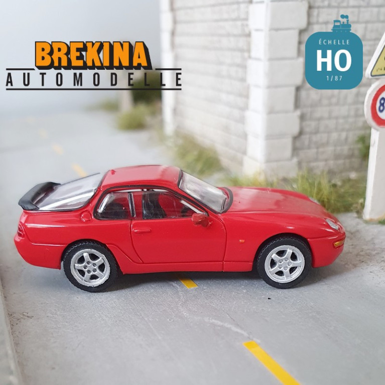 Porsche 968 rouge HO Brekina PCX 870013 - Maketis Porsche 968 rouge HO Brekina PCX 870013 - Maketis