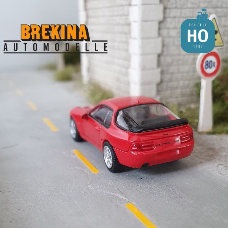 Porsche 968 rouge HO Brekina PCX 870013 - Maketis Porsche 968 rouge HO Brekina PCX 870013 - Maketis