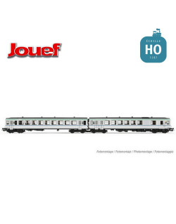 Autorail diesel EAD X 4697 et XR 8694 "Pays de la Loire" SNCF Ep V Analogique HO Jouef HJ2613 - Maketis