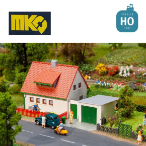 Maison avec garage en Kit HO MKD2020 - Maketis