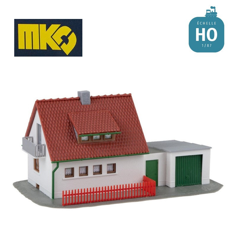 Maison avec garage en Kit HO MKD2020 - Maketis