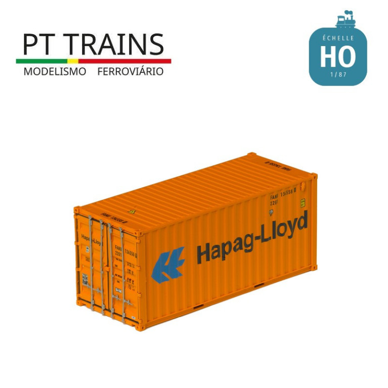 Container 20´DV HAPAG LLOYD HO PT TRAINS 820018 - Maketis