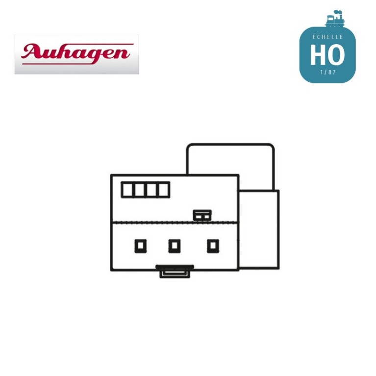 Maison individuelle avec garage HO Auhagen 11454 - Maketis Maison individuelle avec garage HO Auhagen 11454 - Maketis