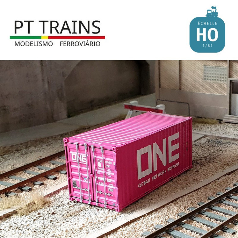 Container 20' DV ONE HO PT TRAINS PT820030.3 - Maketis