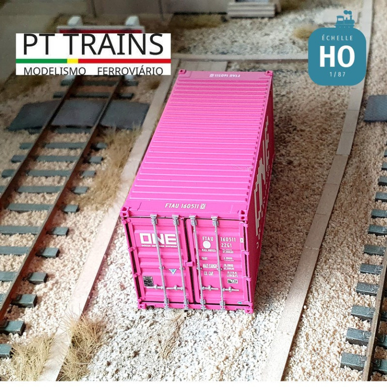 Container 20' DV ONE HO PT TRAINS PT820030.3 - Maketis