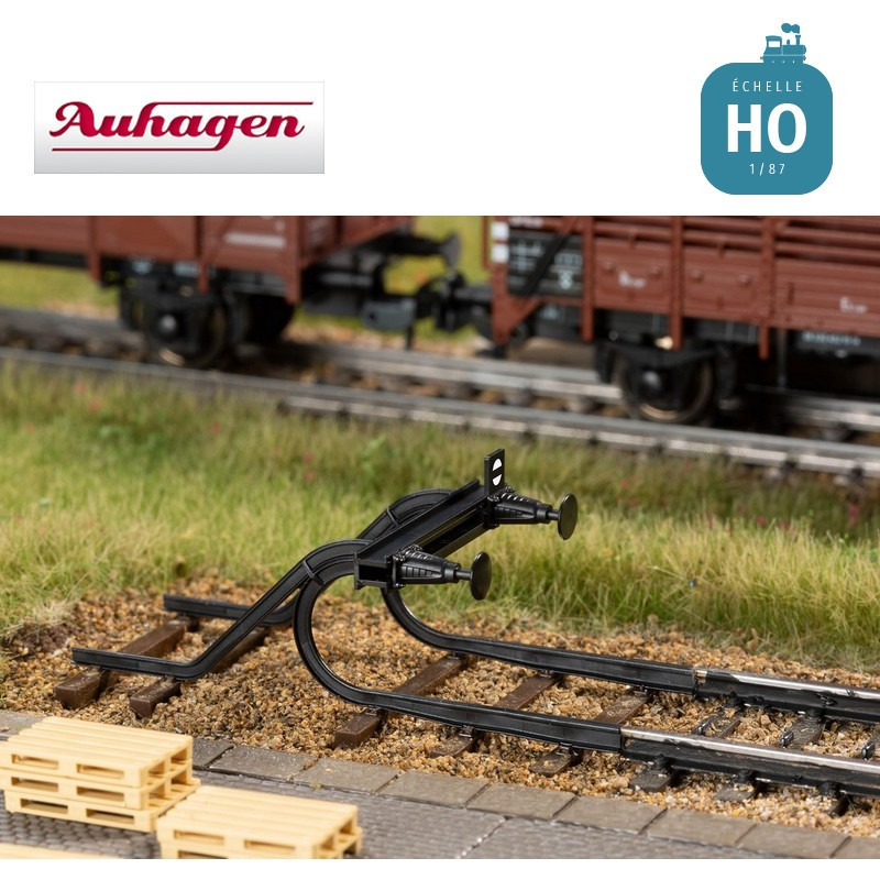 Heurtoir en rails courbés (2 pièces) HO Auhagen 41664