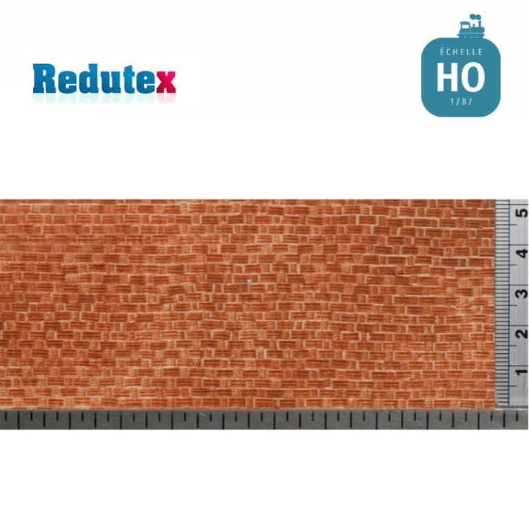 Briques creuses II HO (1/87) Redutex 087LH212 - Maketis Briques creuses II HO (1/87) Redutex 087LH212 - Maketis