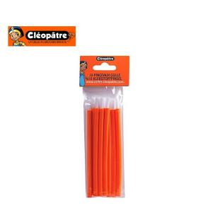Plastic glue Brushes x 10 Cléopâtre P12 - Maketis