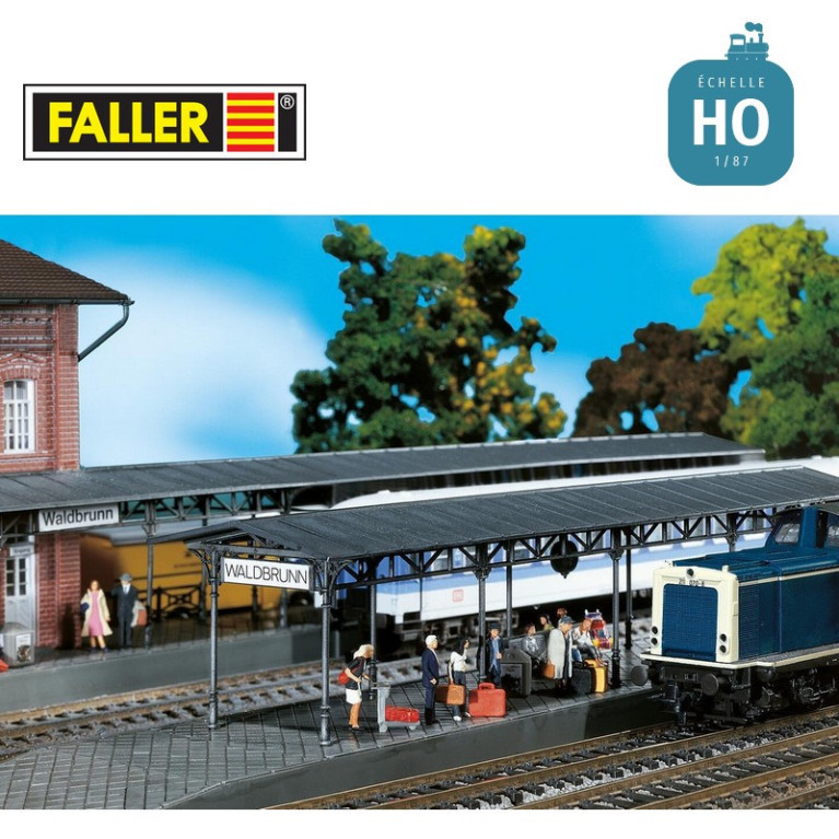 Quais de gare 2 pcs HO Faller 120204 - Maketis Quais de gare 2 pcs HO Faller 120204 - Maketis