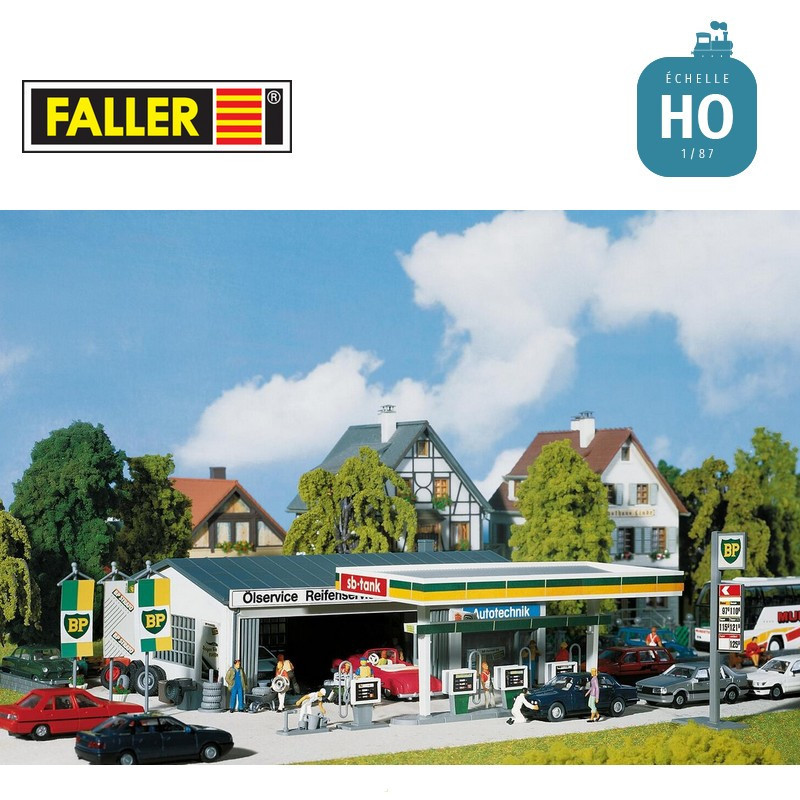 Station service HO Faller 130345 - Maketis