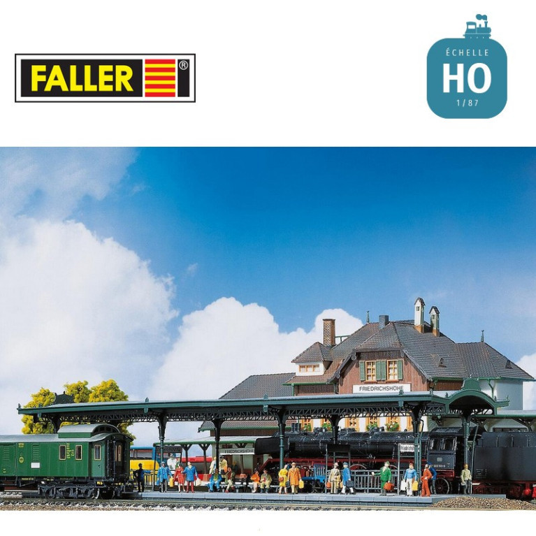 Quai de gare HO Faller 120181 - Maketis Quai de gare HO Faller 120181 - Maketis