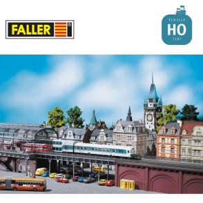 Pont acier HO Faller 120487 - Maketis