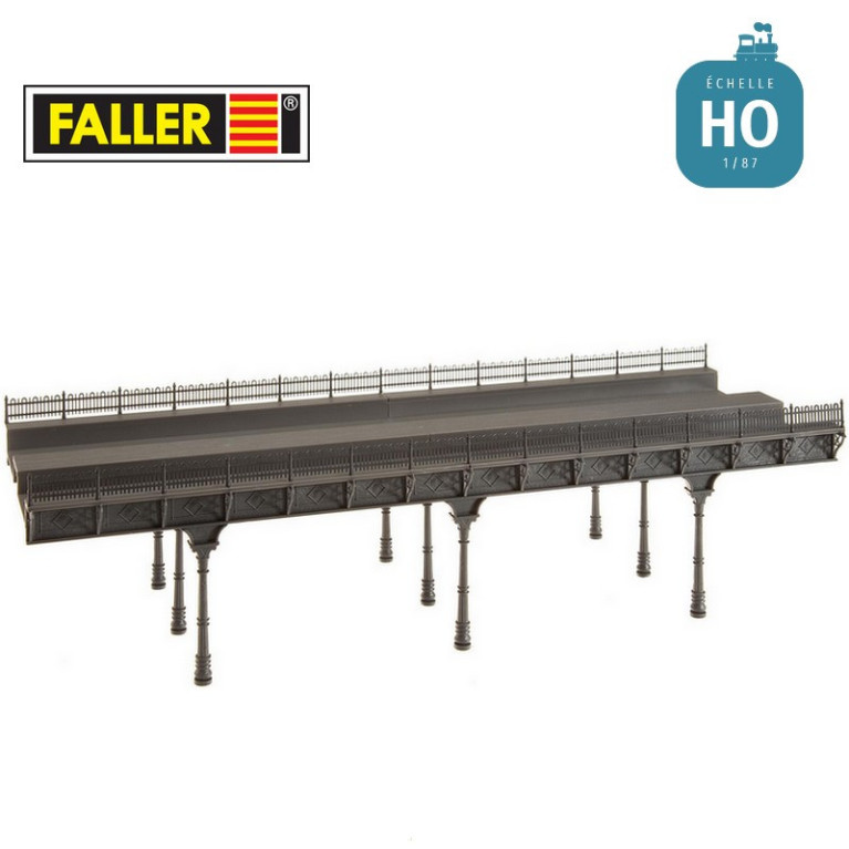 Pont acier HO Faller 120487 - Maketis