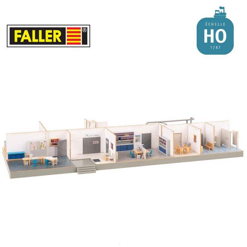 Atelier avec aménagements HO Faller 130168 - Maketis