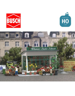Fleuriste HO Busch 1049 - Maketis