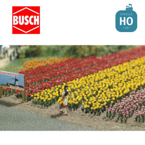 Tulipes HO Busch 1206 - Maketis