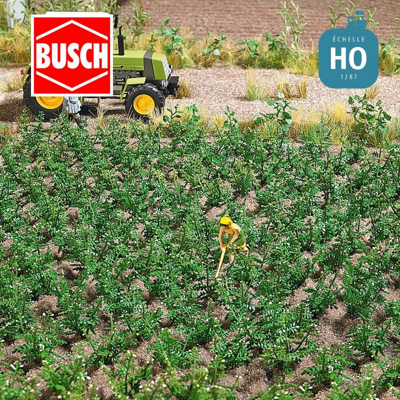 Plants de pomme de terre HO Busch 1266 - Maketis