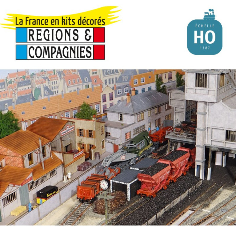 Foyer des roulants HO Régions et Compagnies DEP014 - Maketis Foyer des roulants HO Régions et Compagnies DEP014 - Maketis