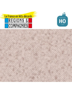 Carrelage carré en terre cuite HO Régions et Compagnies MAT014