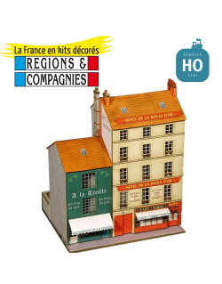 Bloc 2 immeubles droits hôtel + restaurant HO Régions et Compagnies VIL005 - Maketis