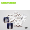 Pair of return loops  for Magnorail System UK-1