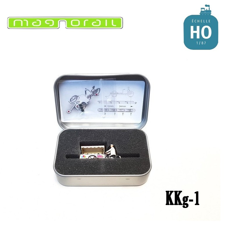 Marchand de glace HO assemblé pour système Magnorail KKg-1 - Maketis