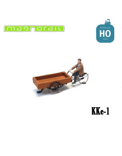 Cargo bike ready to run HO/OO for Magnorail System KKe-1