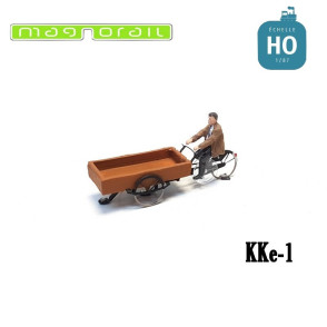 Triporteur HO assemblé pour système Magnorail KKe-1